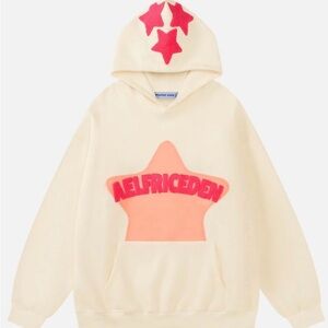 Aelfric Eden Vintage Embroidery Eden Star V303 Hoodie Great Condition Size M